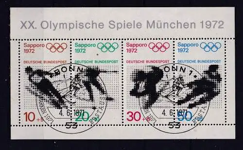 Bundesrep. Deutschland  Nr Block 6 Gestempelt (Posten)