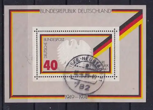 Bundesrep. Deutschland  Nr Block 10 Gestempelt (Posten)