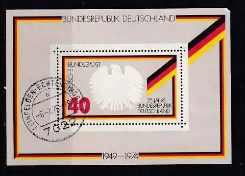 Bundesrep. Deutschland  Nr Block 10 Gestempelt (Posten)