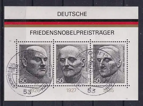 Bundesrep. Deutschland  Nr Block 11 Gestempelt (Posten)