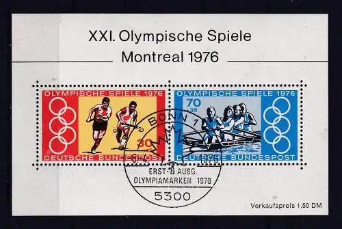 Bundesrep. Deutschland  Nr Block 12 Gestempelt (Posten)