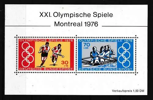 Bundesrep. Deutschland  Nr Block 12 Postfrisch / **