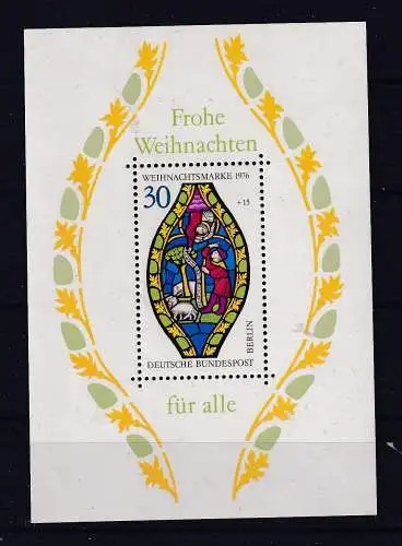 Bundesrep. Deutschland  Nr Block 13 Postfrisch / **