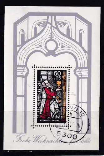 Bundesrep. Deutschland  Nr Block 15 Gestempelt (Posten)