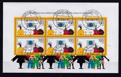 Bundesrep. Deutschland  Nr Block 21 Gestempelt (Posten)