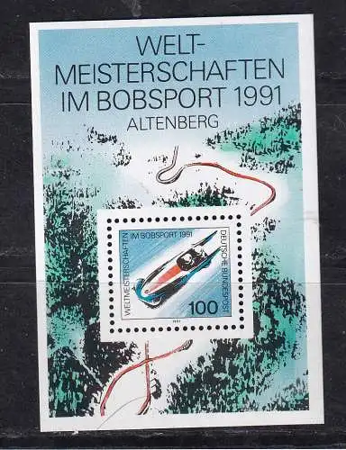 Bundesrep. Deutschland  Nr Block 23 Postfrisch / **