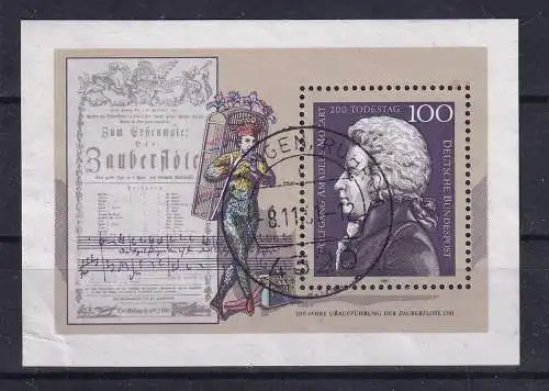 Bundesrep. Deutschland  Nr Block 26 Gestempelt (Posten)