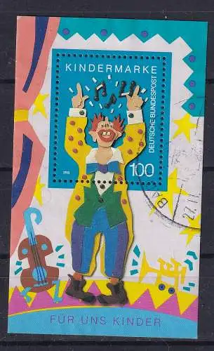 Bundesrep. Deutschland  Nr Block 27 Gestempelt (Posten)