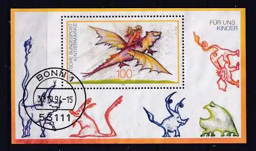 Bundesrep. Deutschland  Nr Block 30 Gestempelt (Posten)