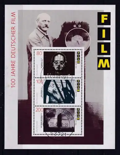 Bundesrep. Deutschland  Nr Block 33 Gestempelt (Posten)