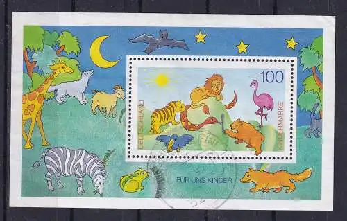 Bundesrep. Deutschland  Nr Block 34 Gestempelt (Posten)