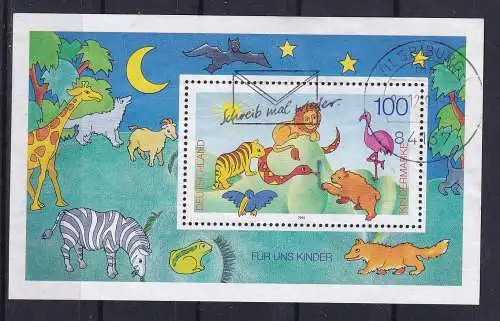 Bundesrep. Deutschland  Nr Block 34 Gestempelt (Posten)