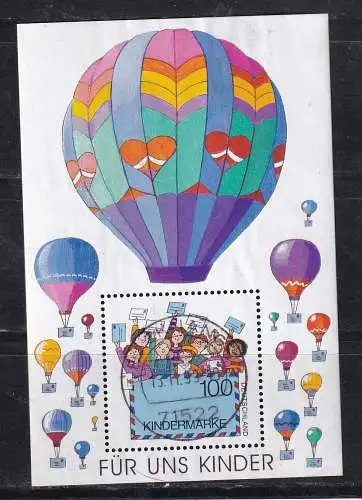 Bundesrep. Deutschland  Nr Block 40 Gestempelt (Posten)