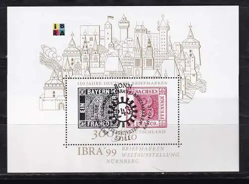 Bundesrep. Deutschland  Nr Block 46 Gestempelt (Posten)