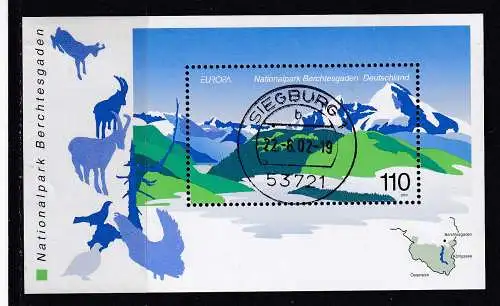 Bundesrep. Deutschland  Nr Block 47 Gestempelt (Posten)