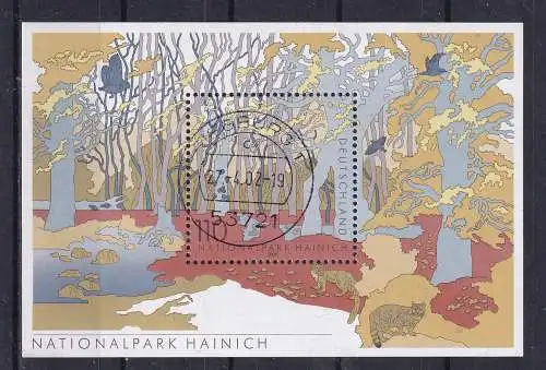 Bundesrep. Deutschland  Nr Block 52 Gestempelt (Posten)