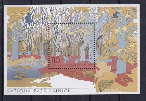 Bundesrep. Deutschland  Nr Block 52 Postfrisch / **