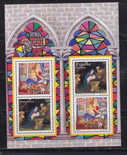 Bundesrep. Deutschland  Nr Block 56 Postfrisch / **