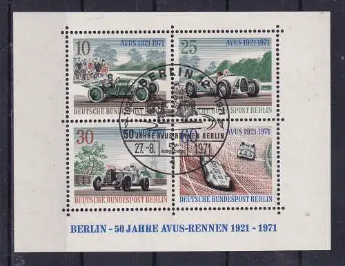 Berlin (West)  Nr Block 3 Gestempelt (Posten)