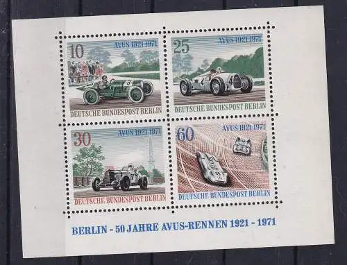 Berlin (West)  Nr Block 3 Postfrisch / **