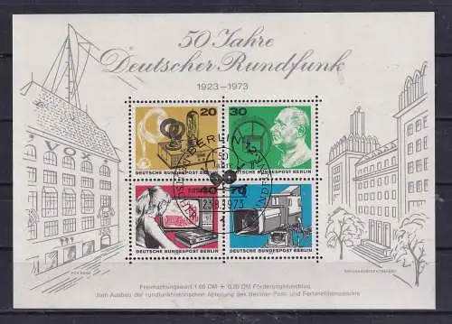 Berlin (West)  Nr Block 4 Gestempelt (Posten)