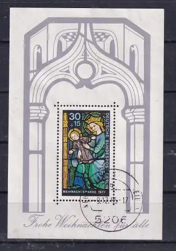 Berlin (West)  Nr Block 6 Gestempelt (Posten)