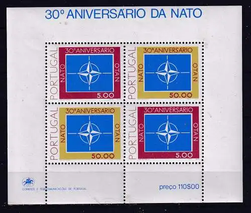 Portugal  Nr Block 26 Postfrisch / **