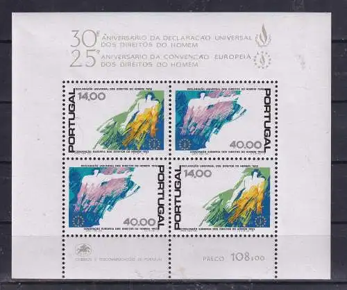 Portugal  Nr Block 24 Postfrisch / **