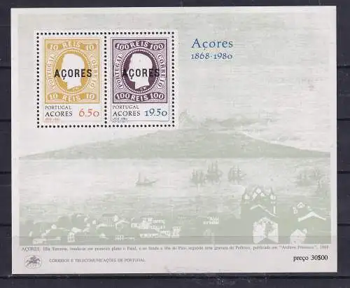 Portugal Azoren  Nr Block 1 Postfrisch / **