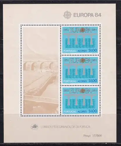 Portugal Azoren  Nr Block 5 Postfrisch / **