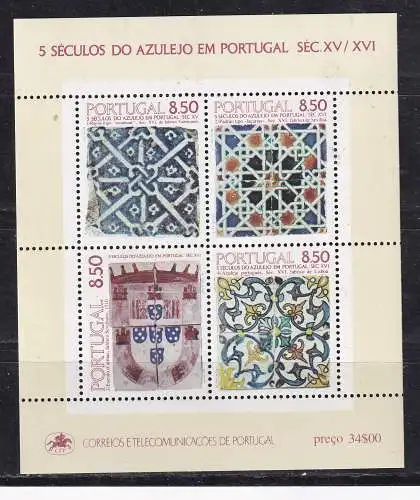 Portugal  Nr Block 33 Postfrisch / **