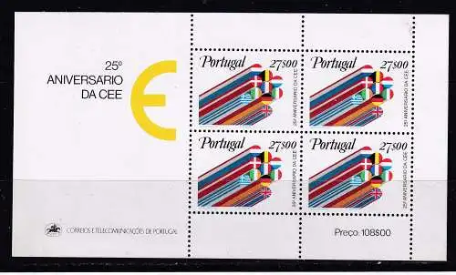 Portugal  Nr Block 34 Postfrisch / **