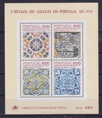 Portugal  Nr Block 38 Postfrisch / **