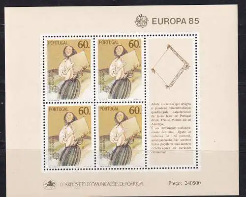 Portugal  Nr Block 47 Postfrisch / **