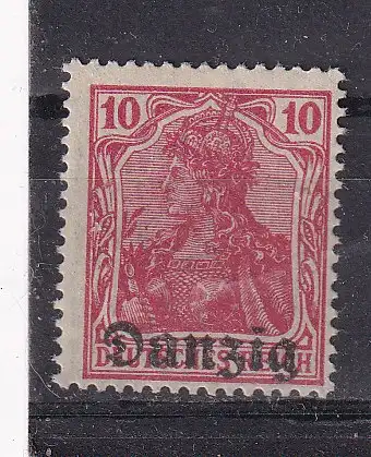 Freie Stadt Danzig  Nr 2 Falz / Gummimängel / *