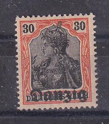 Freie Stadt Danzig  Nr 5 Falz / Gummimängel / *