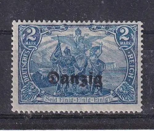 Freie Stadt Danzig  Nr 11 Falz / Gummimängel / *