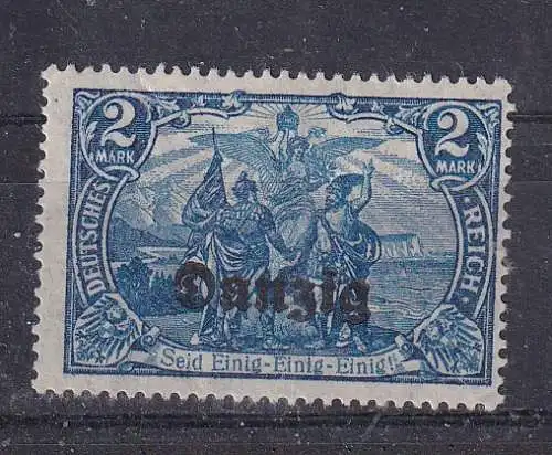 Freie Stadt Danzig  Nr 11 Falz / Gummimängel / *