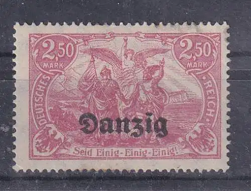 Freie Stadt Danzig  Nr 12 Falz / Gummimängel / *