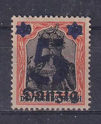 Freie Stadt Danzig  Nr 16 Falz / Gummimängel / *