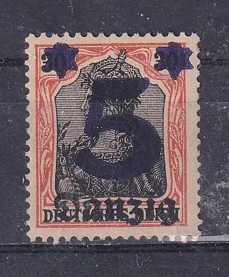 Freie Stadt Danzig  Nr 16 Falz / Gummimängel / *