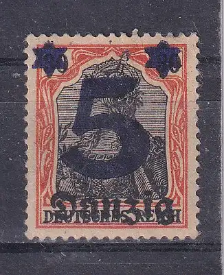 Freie Stadt Danzig  Nr 16 Falz / Gummimängel / *