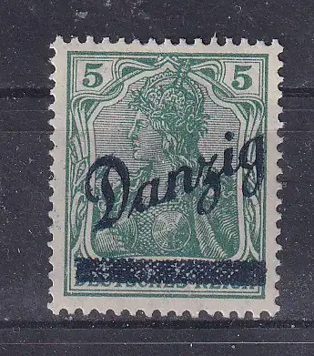 Freie Stadt Danzig  Nr 21 Falz / Gummimängel / *