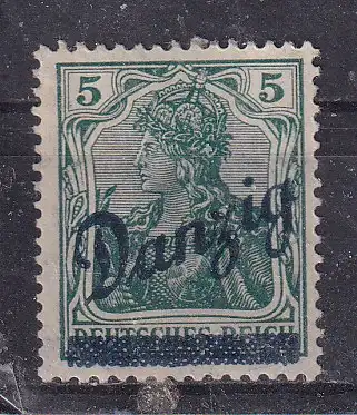 Freie Stadt Danzig  Nr 21 Falz / Gummimängel / *