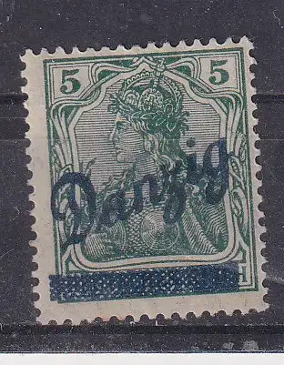 Freie Stadt Danzig  Nr 21 Falz / Gummimängel / *