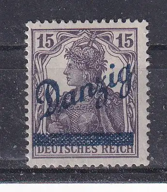 Freie Stadt Danzig  Nr 22 Falz / Gummimängel / *