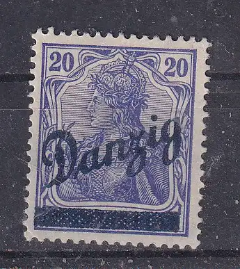 Freie Stadt Danzig  Nr 23 Falz / Gummimängel / *