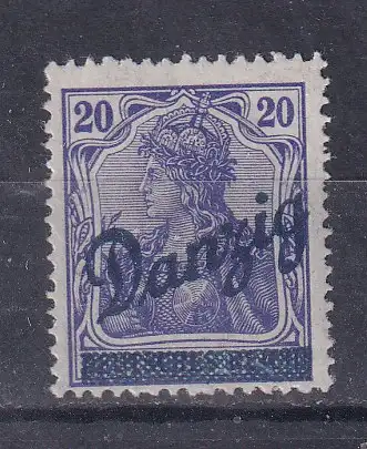 Freie Stadt Danzig  Nr 23 Falz / Gummimängel / *