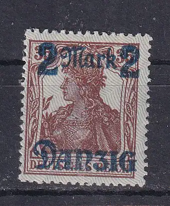 Freie Stadt Danzig  Nr 43 Falz / Gummimängel / *