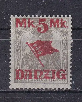 Freie Stadt Danzig  Nr 45 Falz / Gummimängel / *